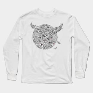 Silver Ravens Long Sleeve T-Shirt